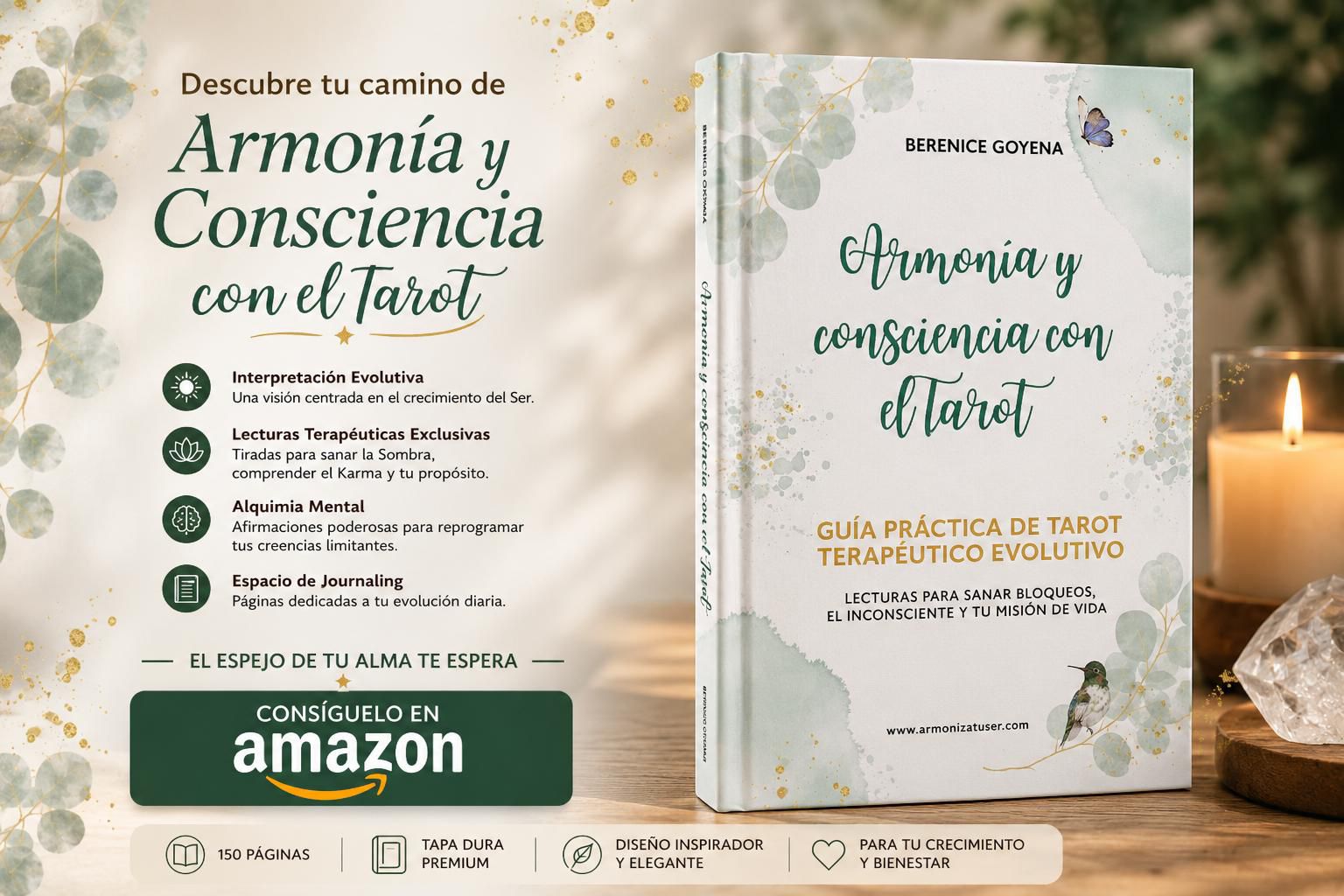 Armonía y Consciencia con el Tarot · Banner promocional